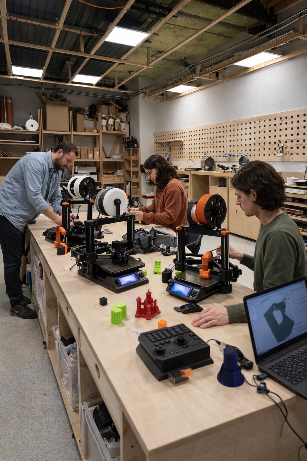 Eindruck aus dem Workshop Einstieg in den 3D-Druck, Bild 3