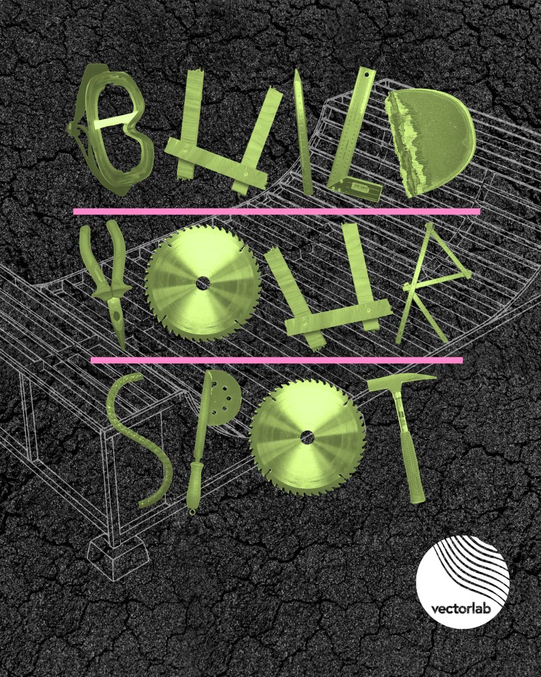 Build your Spot Plakat Schriftzug und Miniramp im Hintergund